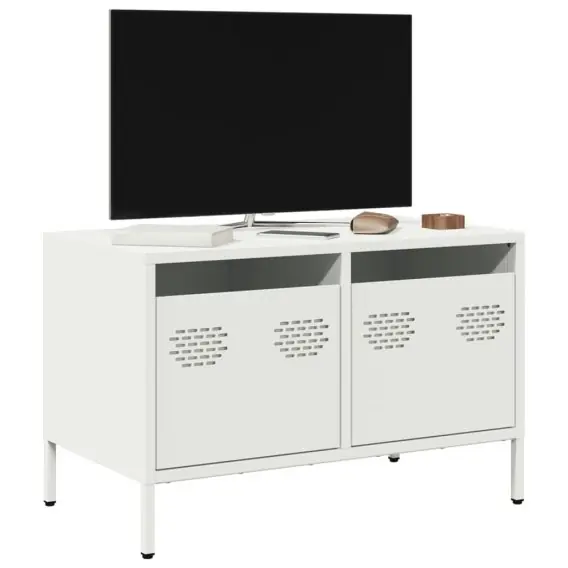 Ostatnie sztuki Szafka RTV, biała, 68x39x43,5 cm, stal walcowana na zimno Lumarko! - Hurtownia wielobranżowa Lumarko